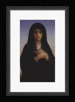 Framed Penitent, 1876 Print