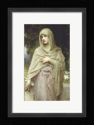 Framed Meditation, 1902 Print