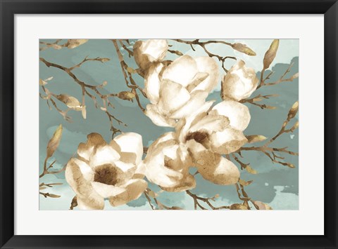 Framed Magnolia I Print