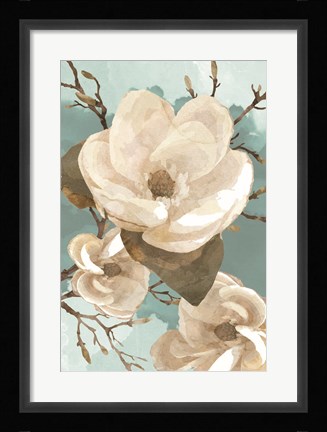 Framed Magnolia II Print