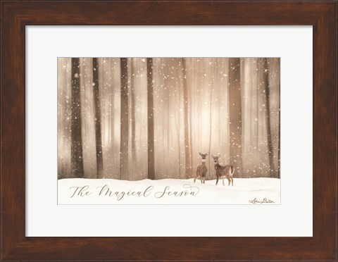 Framed Magical Season Print