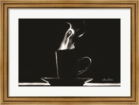 Framed Coffee Time I Print