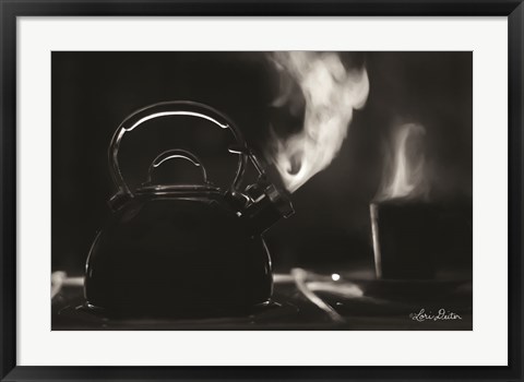 Framed Tea Time I Print