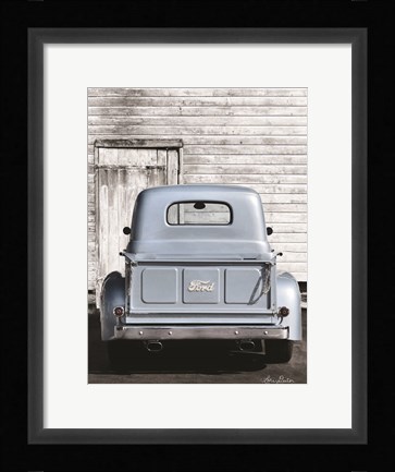 Framed Get a Ford Print