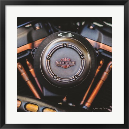Framed Harley II Print
