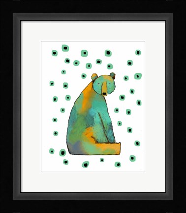 Framed Bear Print