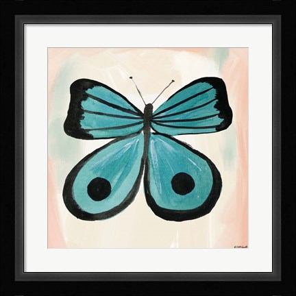 Framed Butterfly III Print