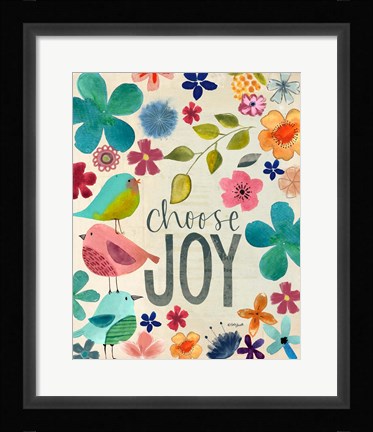 Framed Choose Joy Print