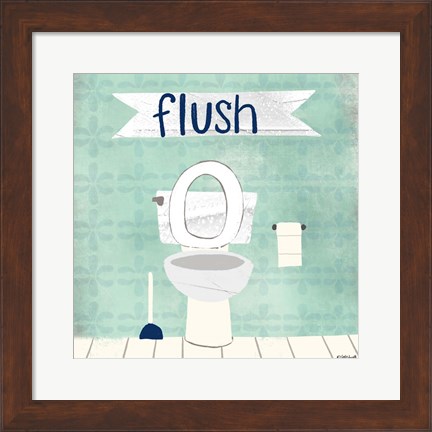 Framed Flush Print