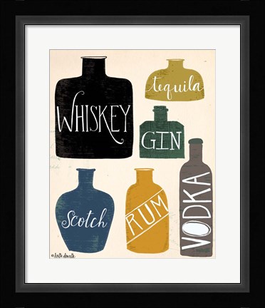 Framed Spirits Print