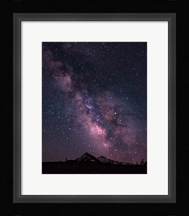 Framed Sisters Milky Way Print