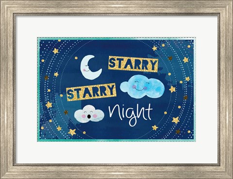 Framed Starry Starry Night Print