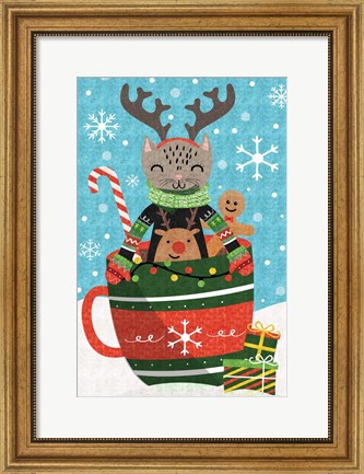 Framed Holiday Mug Print