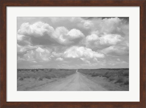 Framed Endless Road Print