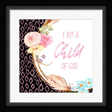 Framed Child of God Print