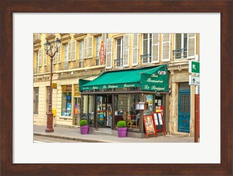 Framed Paris Brasserie Print