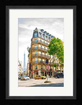 Framed Paris Corner Print