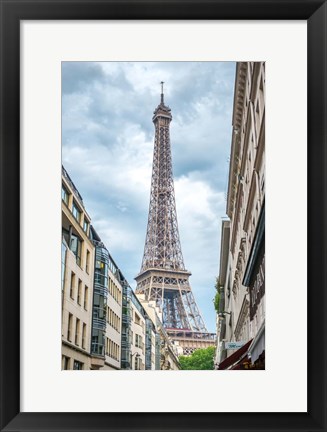 Framed Eiffel Tower Print