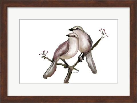 Framed Bird VI Print