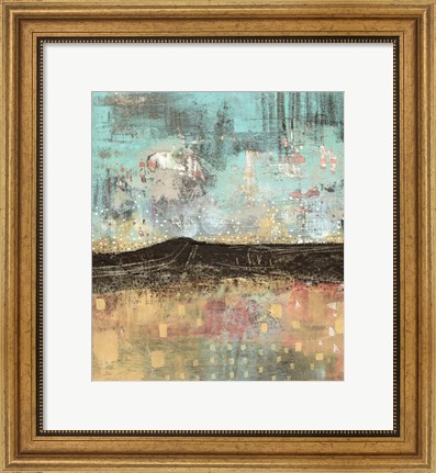 Framed Abstracted Landscape Print