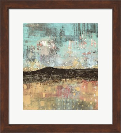 Framed Abstracted Landscape Print