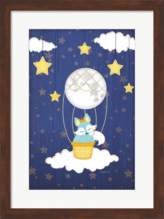 Framed I Love You to the Moon Print