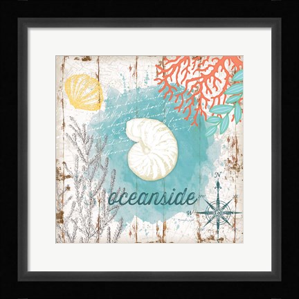 Framed Oceanside Print