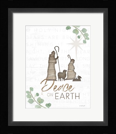 Framed Peace on Earth Print
