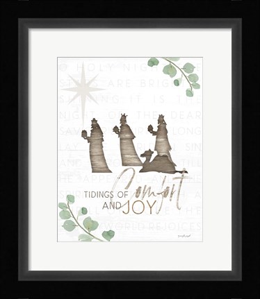 Framed Tidings of Comfort and Joy Print