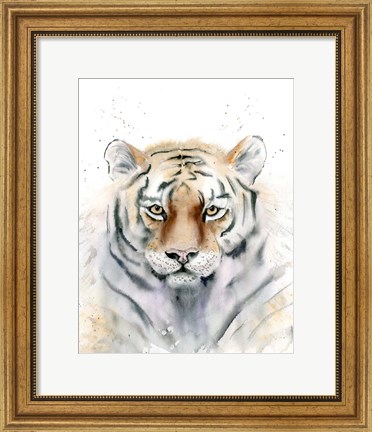 Framed Tiger III Print