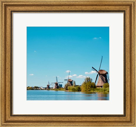 Framed Windmill IV Print