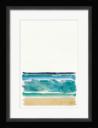 Framed By the Sea II no Words v2 Crop Print