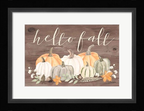 Framed Autumn Offering III Dark Print