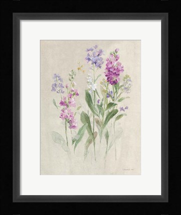 Framed Sprigs of June II Print