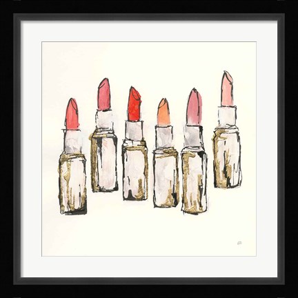 Framed Fashion First II Print