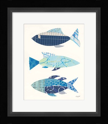 Framed Go With the Flow IV Print