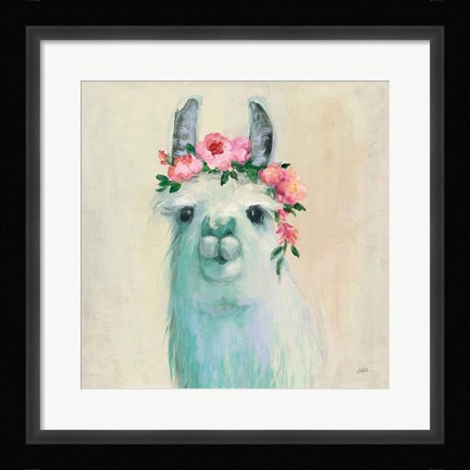 Framed Festival Girl III Print