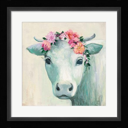 Framed Festival Girl II Print