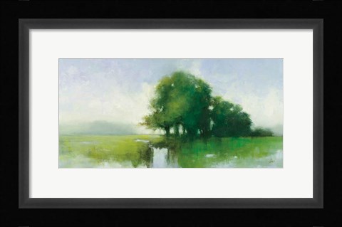 Framed River Romance Print