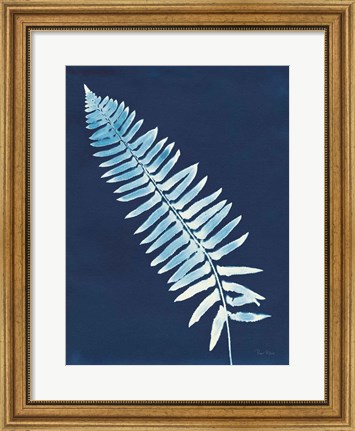 Framed Nature By The Lake - Ferns IV Print