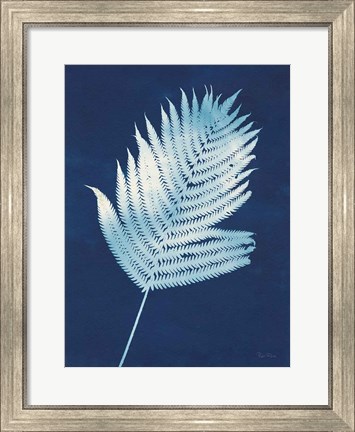 Framed Nature By The Lake - Ferns III Print