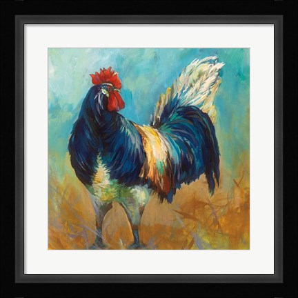 Framed Cocky Print