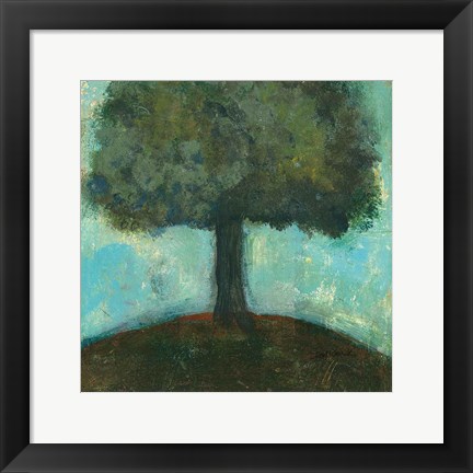 Framed Under the Tree Square II Print