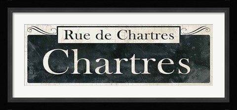 Framed French Quarter Sign IV Print