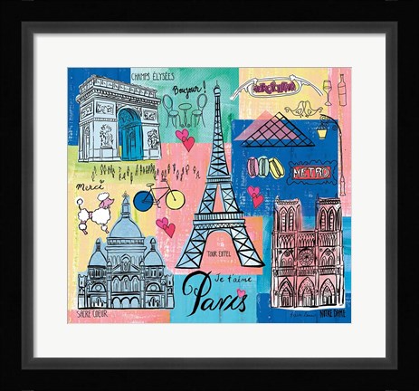 Framed Global Travel II Print