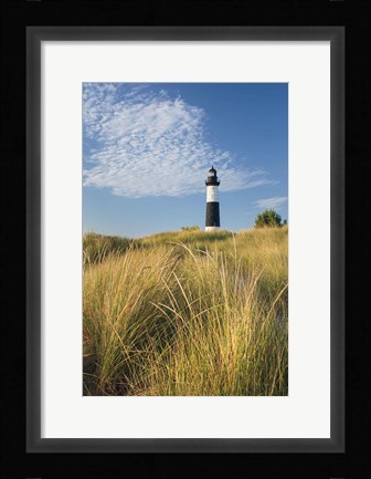 Framed Big Sable Point Lighthouse I Print