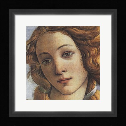 Framed Birth of Venus (detail) Print