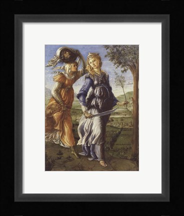 Framed Return of Judith Print