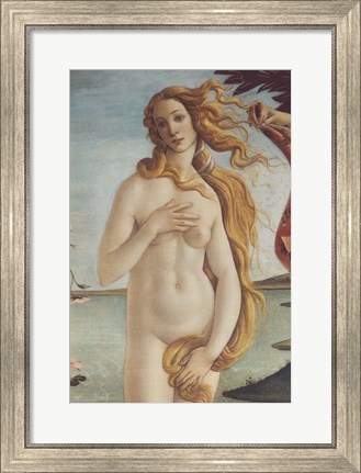Framed Birth of Venus, Venus Print