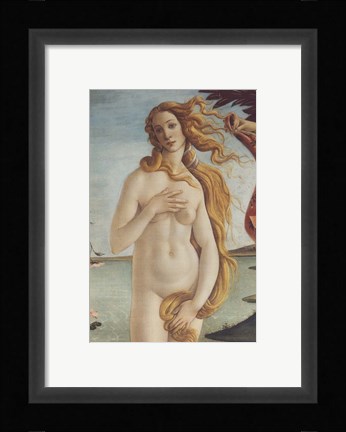 Framed Birth of Venus, Venus Print